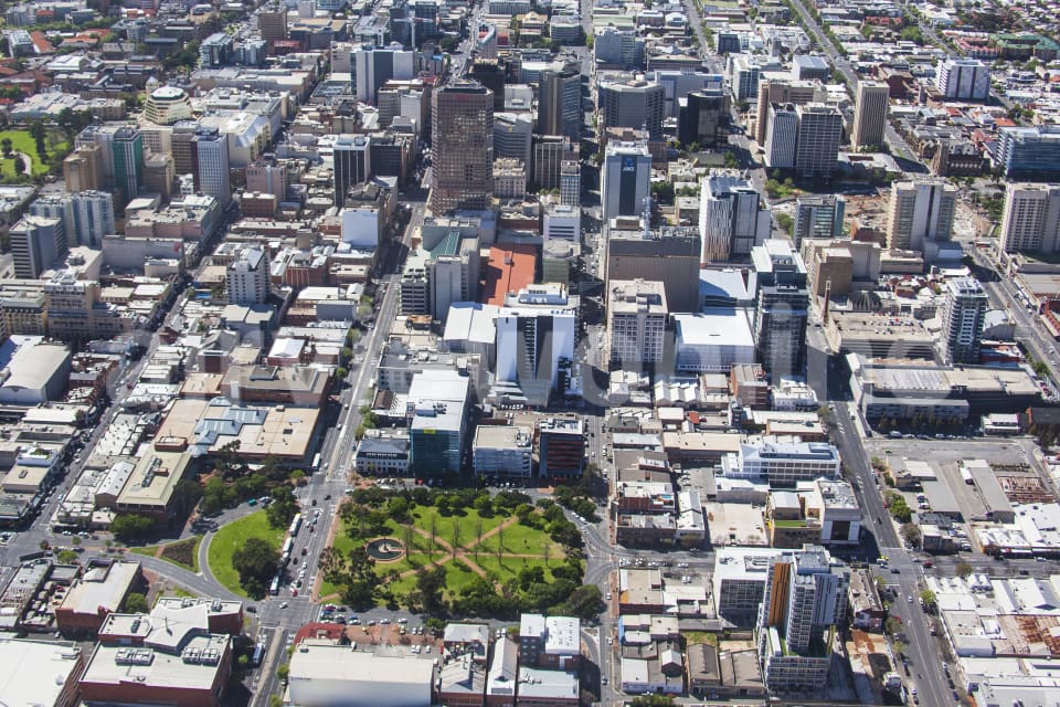 Aerial Image of Light Square & Adeliade CBD