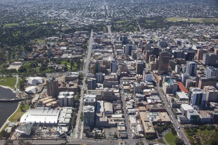 Aerial Image of LIGHT SQUARE & ADELIADE CBD