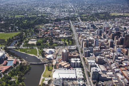 Aerial Image of LIGHT SQUARE & ADELIADE CBD