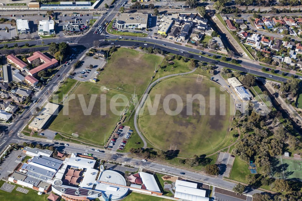 Aerial Image of Camden Oval In Adelaide