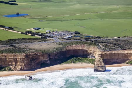 Aerial Image of TWELVE APOSTLES HELI PAD