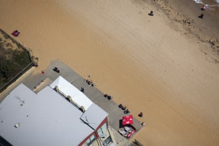 Aerial Image of KITE SURFERS IN FRANKSTON