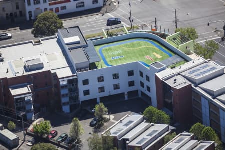 Aerial Image of INTERSTING ROOFTOP IN PORT MELBOURNE
