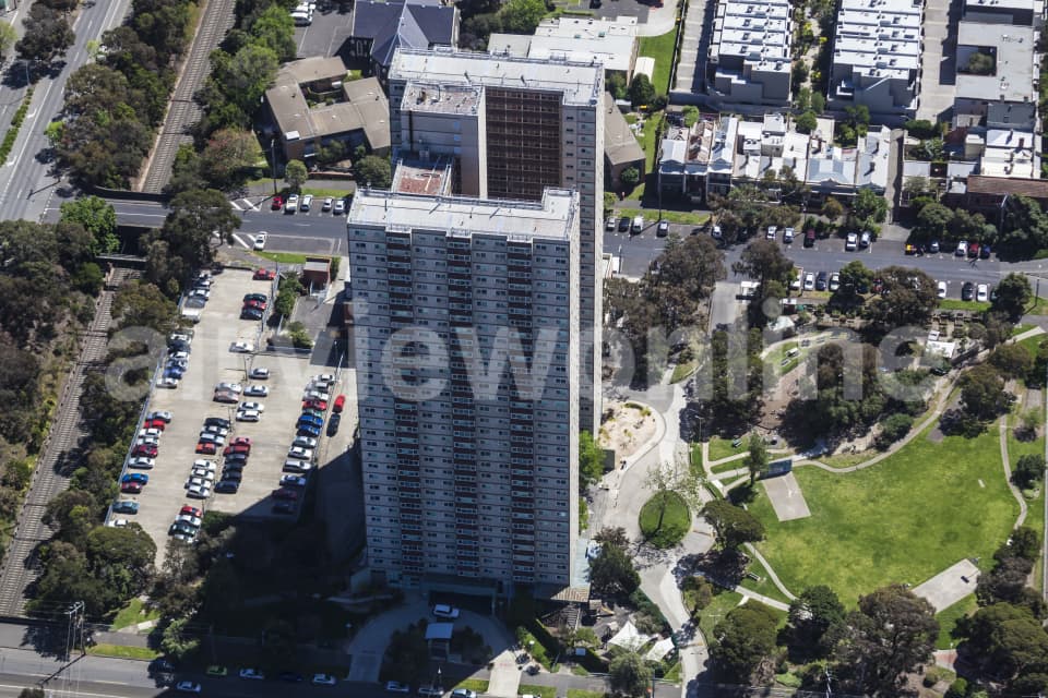 Aerial Image of Public Housing In South Melbourne