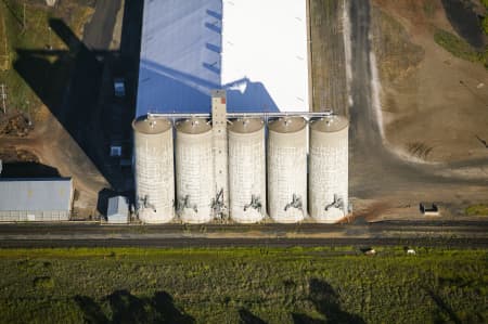 Aerial Image of SILOS IN MOREE