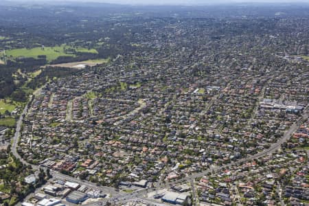 Aerial Image of BULLEN AND THE YARRA RANGES