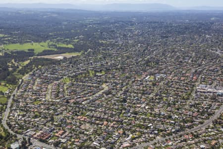 Aerial Image of BULLEN AND THE YARRA RANGES