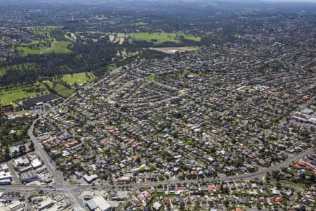 Aerial Image of BULLEN AND THE YARRA RANGES