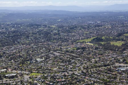 Aerial Image of LOWER TEMPLESTOWE TO WARRANDYTE