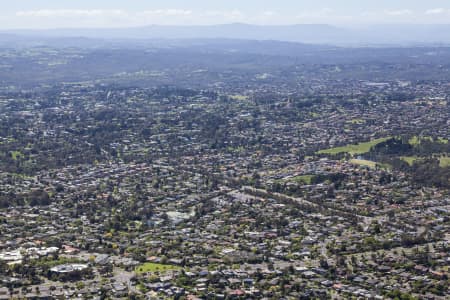 Aerial Image of LOWER TEMPLESTOWE TO WARRANDYTE