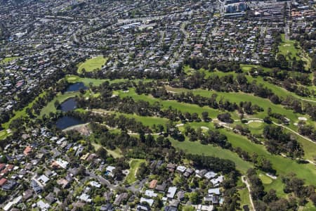 Aerial Image of DONCASTER LOOKING EAST