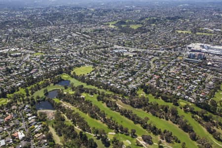 Aerial Image of DONCASTER LOOKING EAST