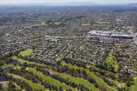 Aerial Image of DONCASTER LOOKING EAST