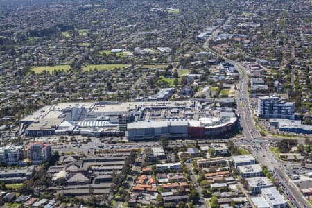 Aerial Image of DONCASTER SHOPPINGTOWN AND YARRA RANGES