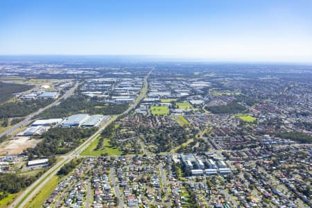 Aerial Image of BLACKTOWN, HUNTINGWOOD AND PROSPECT