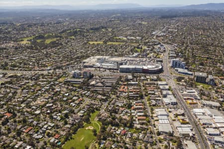 Aerial Image of DONCASTER SHOPPINGTOWN AND YARRA RANGES