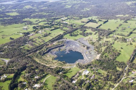 Aerial Image of HARKAWAY QUARRY