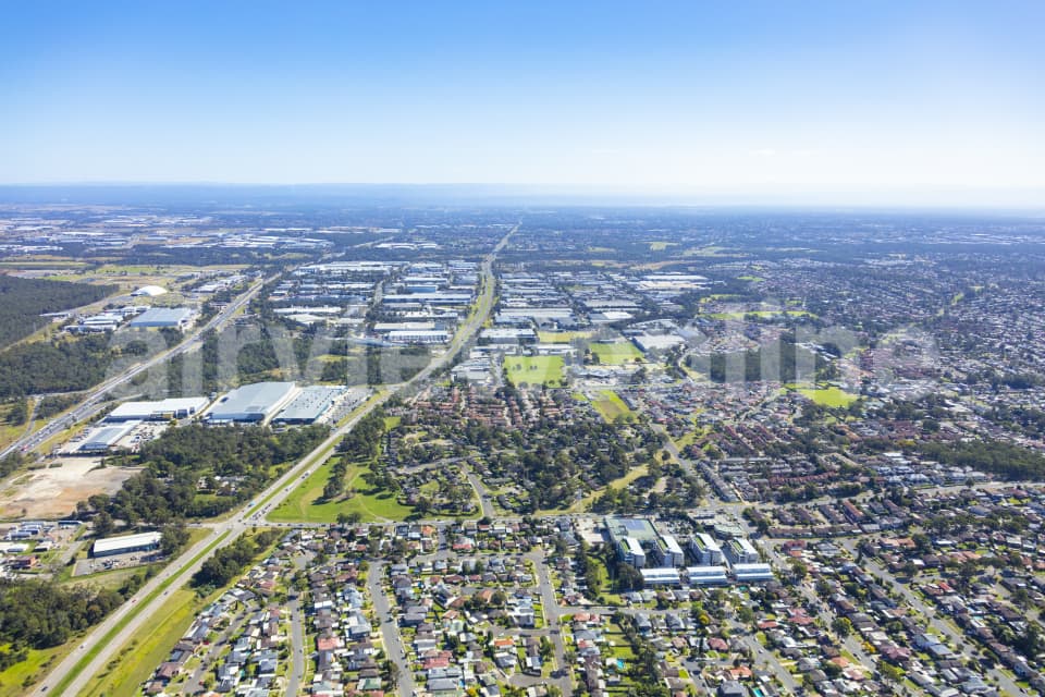Aerial Image of Blacktown, Huntingwood and Prospect