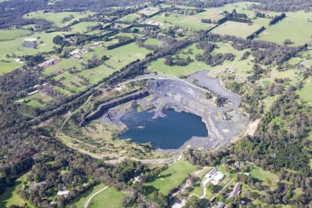 Aerial Image of HARKAWAY QUARRY