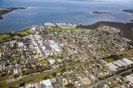 Aerial Image of 136 HIGH STREET HASTINGS