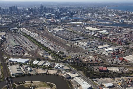 Aerial Image of WEST MELBOURNE TO THE CBD