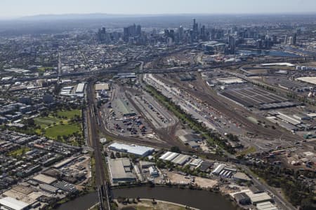 Aerial Image of WEST MELBOURNE TO THE CBD