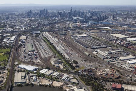 Aerial Image of WEST MELBOURNE TO THE CBD