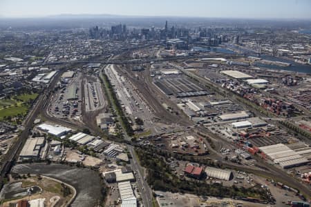 Aerial Image of WEST MELBOURNE TO THE CBD