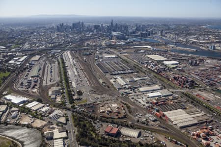 Aerial Image of WEST MELBOURNE TO THE CBD