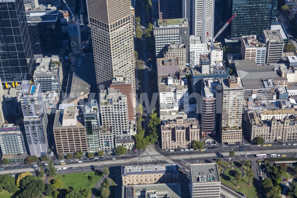 Aerial Image of Collins Street