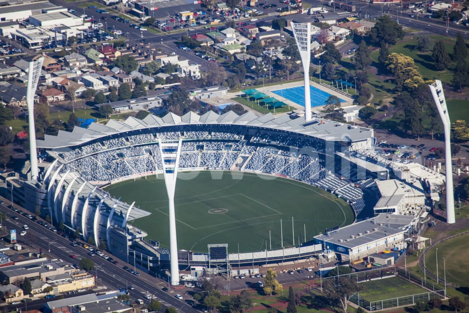 Aerial Image of Simmonds Stadium