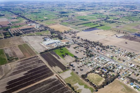 Aerial Image of BEGA CHEESE FACTORY, STRATHMERTON