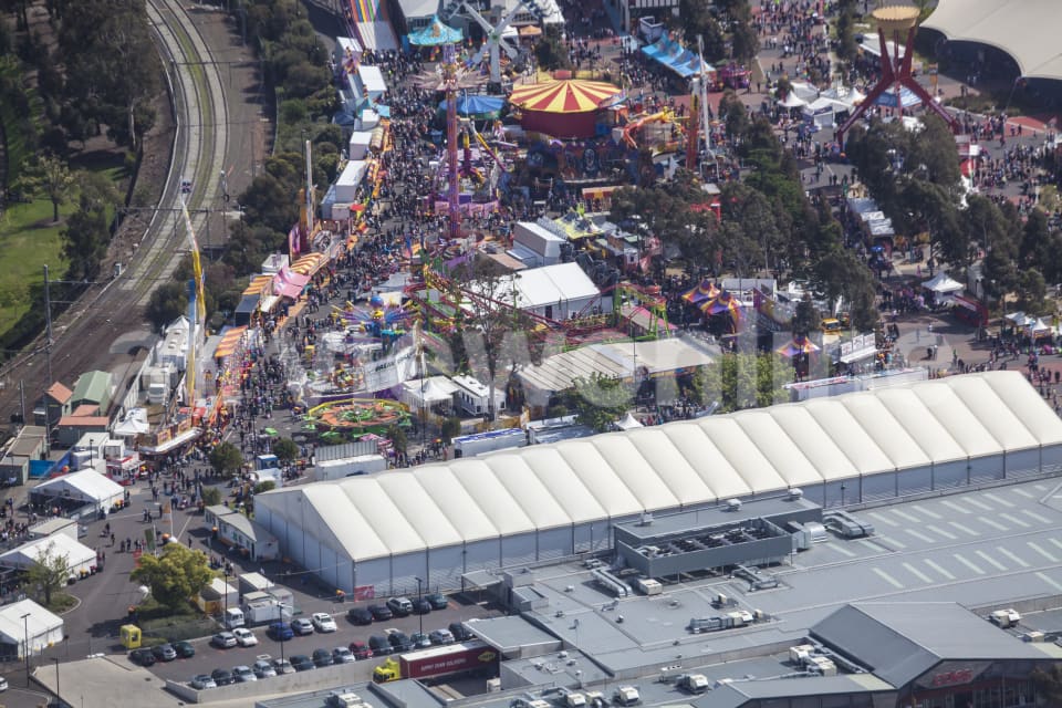 Aerial Image of The Melbounrne Show