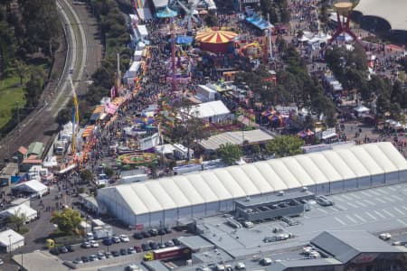 Aerial Image of THE MELBOUNRNE SHOW