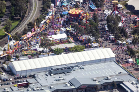 Aerial Image of THE MELBOUNRNE SHOW