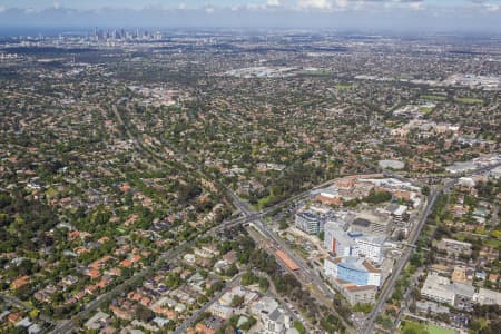 Aerial Image of AUSTIN HOSPITAL, HEIDELBERG