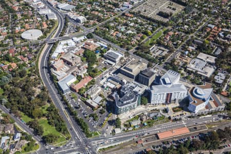 Aerial Image of AUSTIN HOSPITAL, HEIDELBERG