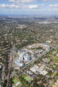 Aerial Image of AUSTIN HOSPITAL, HEIDELBERG