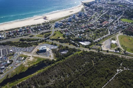 Aerial Image of SOUTHERN CROSS UNIVERSITY,  GOLD COAST CAMPUS