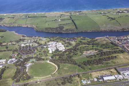 Aerial Image of DEAKIN UNIVERSITY IN WARRNAMBOOL