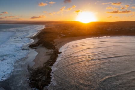 Aerial Image of POINT ROADKNIGHT AT SUNSET