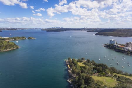 Aerial Image of LITTLE MANLY POINT MANLY