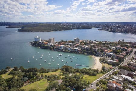 Aerial Image of LITTLE MANLY BEACH