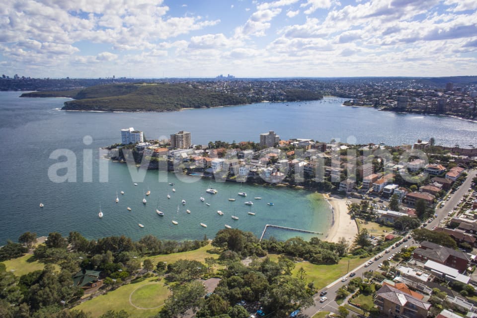 Aerial Image of Little Manly Beach