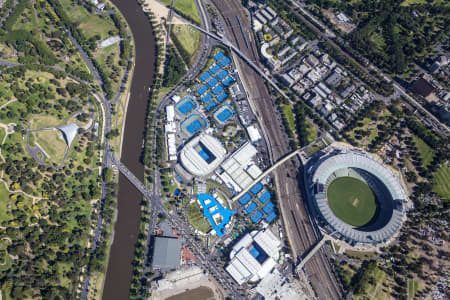 Aerial Image of AUSTRALIAN OPEN