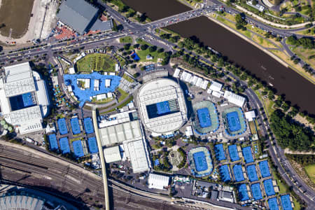 Aerial Image of AUSTRALIAN OPEN