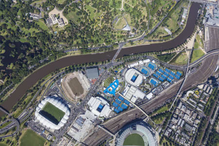 Aerial Image of AUSTRALIAN OPEN