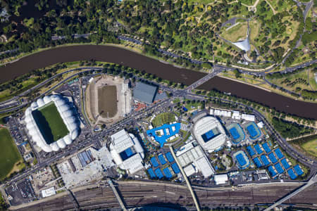 Aerial Image of AUSTRALIAN OPEN