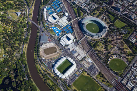 Aerial Image of AUSTRALIAN OPEN