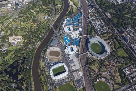 Aerial Image of AUSTRALIAN OPEN